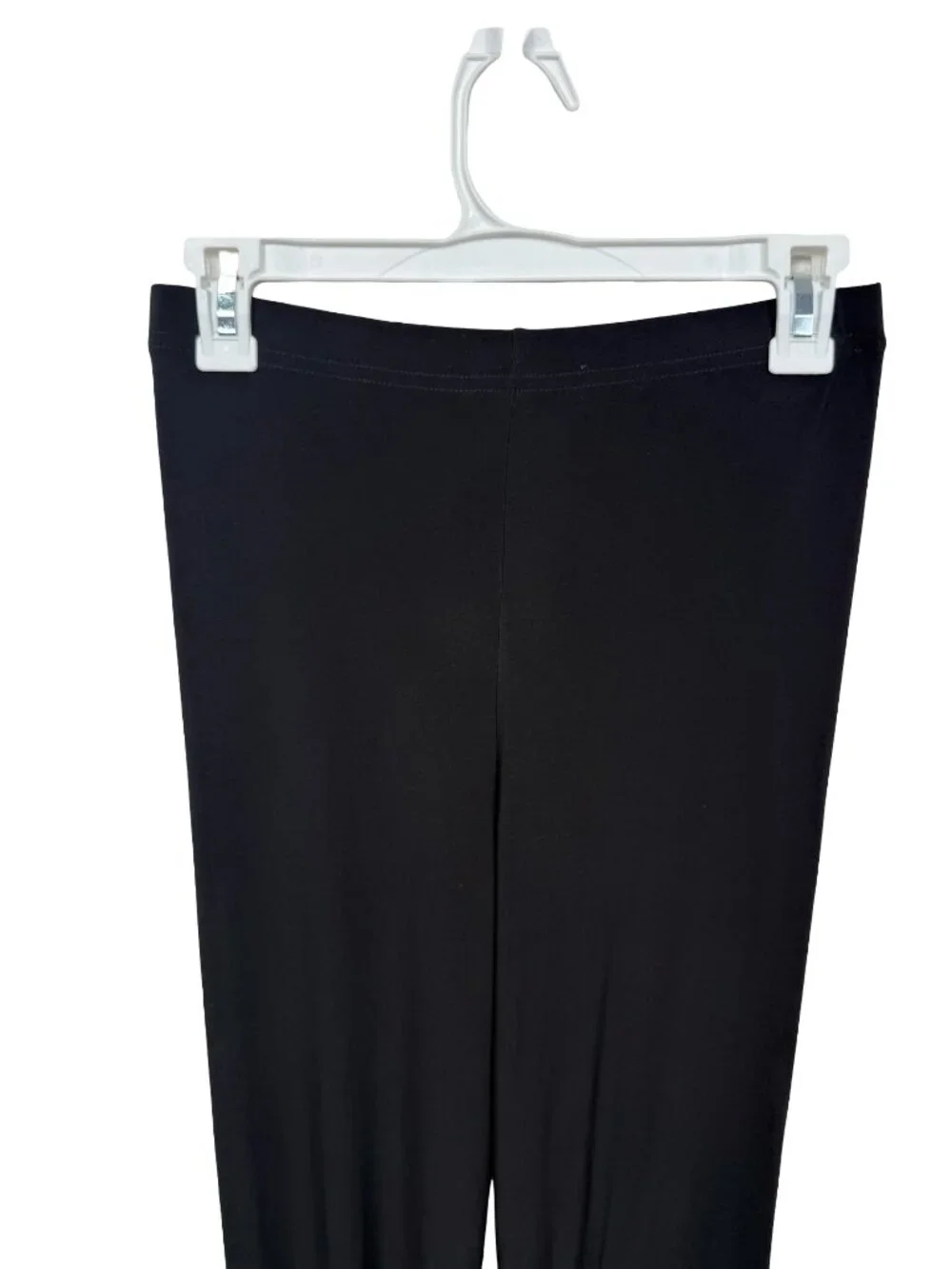 Abi Ferrin Ruched Leggings Womens Large Black High Waist Stretch Elastic
